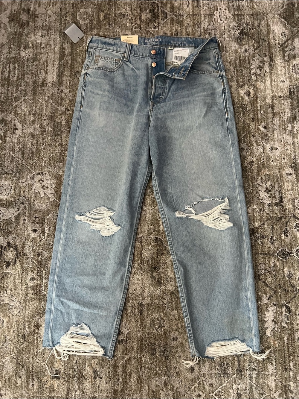 ARIAT Women’s Tomboy Straight Ultra High Rise 30R - Picture 6 of 16